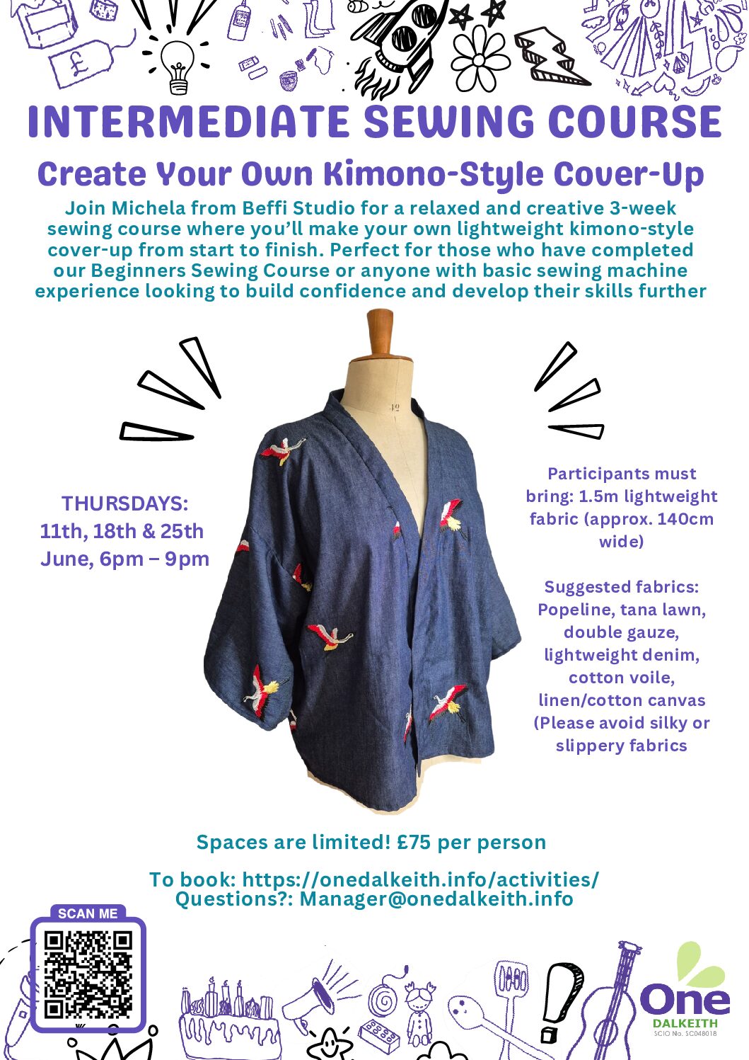 INTERMEDIATE SEWING COURSE